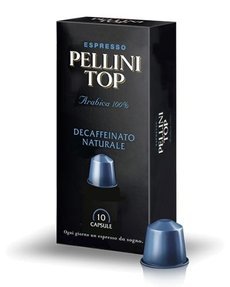 Kapsułki do Nespresso Pellini Top Decaffeinato Naturale - 10 sztuk - opinie w konesso.pl