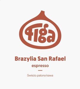 Kawa ziarnista Figa Coffee Brazylia San Rafael Espresso 250g - NIEDOSTĘPNY - opinie w konesso.pl
