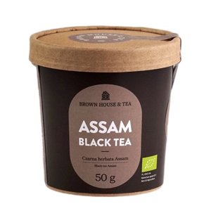 Czarna herbata Brown House & Tea Assam 50g - opinie w konesso.pl