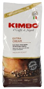 Kawa ziarnista Kimbo Espresso Bar Extra Cream 1kg - opinie w konesso.pl