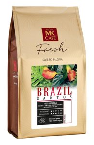 Kawa ziarnista MK Cafe Fresh Brazil Santos 1kg - opinie w konesso.pl
