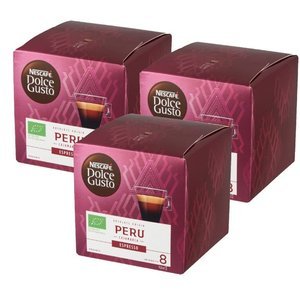 Kapsułki Nescafé Dolce Gusto Peru Cajamarca Espresso 3x12 sztuk - opinie w konesso.pl
