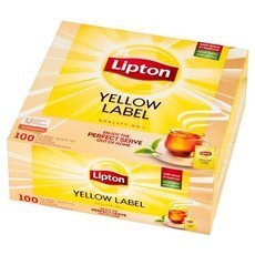 Czarna herbata Lipton Yellow Label 100x1,8g - opinie w konesso.pl