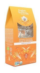 Ziołowa herbata English Tea Shop Turmeric Ginger & Lemongrass 15x2g - opinie w konesso.pl