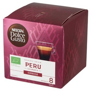 Kapsułki Nescafé Dolce Gusto Peru Cajamarca Espresso 12 sztuk - opinie w konesso.pl