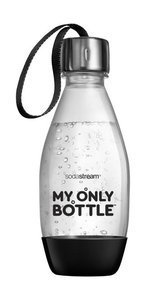 Butelka SodaStream MOB Black 0,5L - Czarna - opinie w konesso.pl