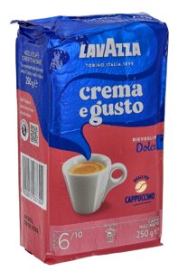 Kawa mielona Lavazza Crema e Gusto Dolce/Delicato 250g - opinie w konesso.pl