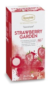 Herbata owocowa Ronnefeldt Strawberry Garden BIO 25x2.5g - opinie w konesso.pl