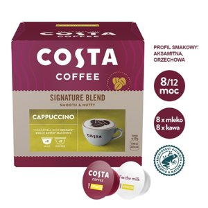 Kawa w kapsułkach Costa Coffee Signature Blend Cappuccino kompatybilna z Dolce Gusto®* - 16 szt. - opinie w konesso.pl