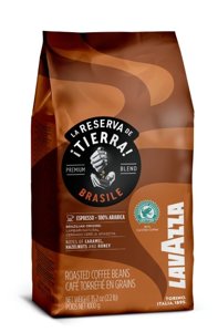 Kawa ziarnista Lavazza Tierra Brazil 100% Arabica 1kg - opinie w konesso.pl