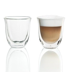 Szklanki termiczne DeLonghi do kawy cappuccino 190 ml - 2szt - opinie w konesso.pl