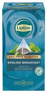 Czarna herbata Lipton Exclusive Selection English Breakfast 25x2g - opinie w konesso.pl