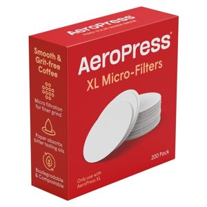 Filtry papierowe AeroPress XL - 200 sztuk - opinie w konesso.pl