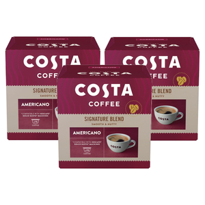 ZESTAW - Kawa w kapsułkach Costa Coffee Signature Blend Americano kompatybilna z Dolce Gusto®* - 3x16 szt. - opinie w konesso.pl