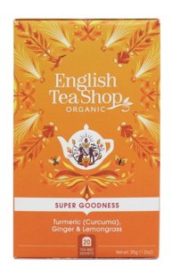 Ziołowa herbata English Tea Shop Turmeric Ginger Lemongrass 20x1,75g - opinie w konesso.pl