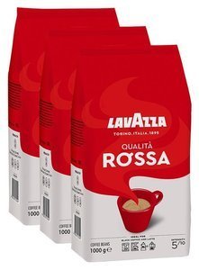 ZESTAW - Kawa Lavazza Qualita Rossa 3x1kg - opinie w konesso.pl