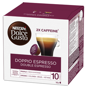 Kapsułki Nescafé Dolce Gusto Doppio Espresso 16 sztuk - opinie w konesso.pl