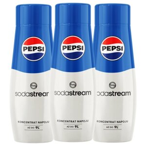 Syrop SodaStream Pepsi 3x440 ml - opinie w konesso.pl