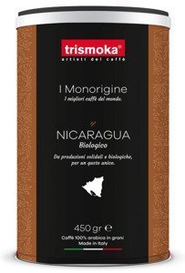 Kawa ziarnista Trismoka Caffe Nicaragua BIO 450g - opinie w konesso.pl