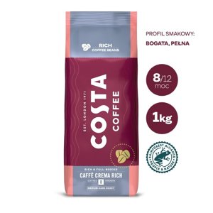 Kawa ziarnista Costa Coffee Caffe Crema RICH 1KG - opinie w konesso.pl