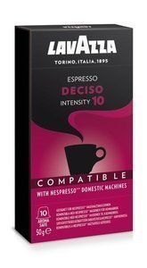 Kapsułki do Nespresso Lavazza Deciso - 10 sztuk - opinie w konesso.pl