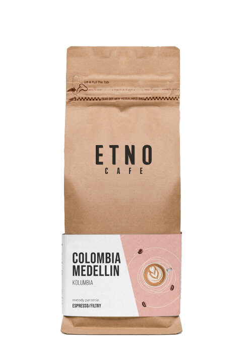 Kawa ziarnista Etno Cafe Colombia Medellin 250g