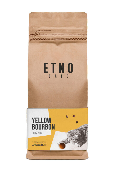 Kawa ziarnista Etno Cafe Yellow Bourbon 1kg