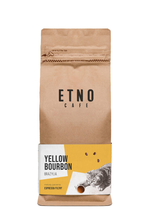 Kawa ziarnista Etno Cafe Yellow Bourbon 250g