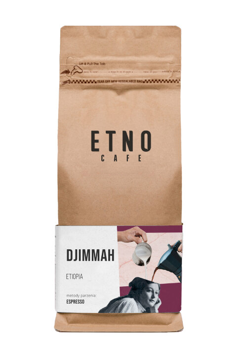 Kawa ziarnista Etno Cafe Djimmah 1kg