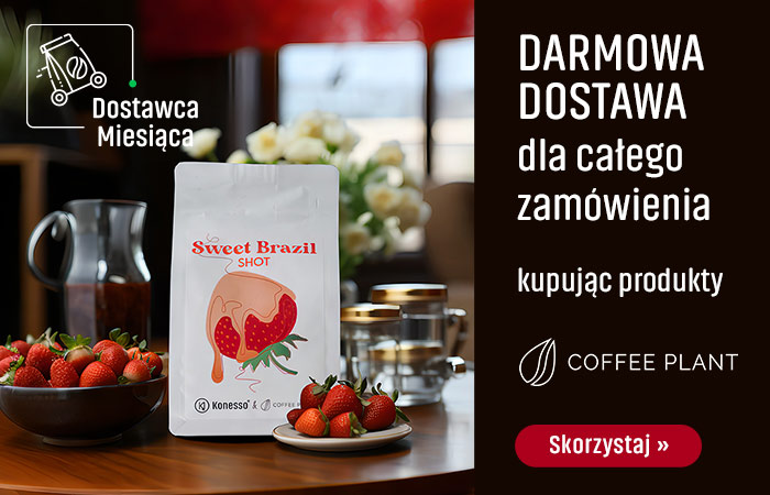 darmowa dostawa kupując kawy COFFEE PLANT