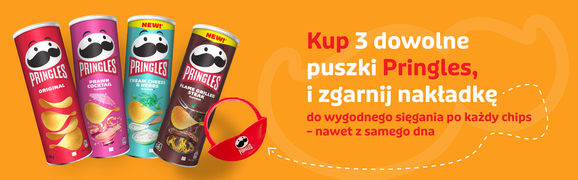 Kup 3 opakowania PRINGLES, a otrzymasz gratis