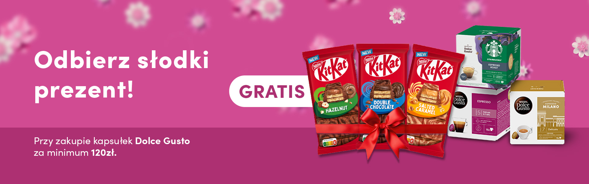 Czekolady KitKat gratis