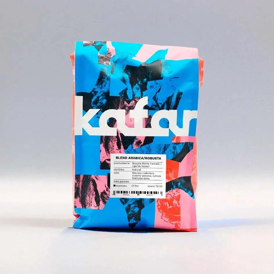 Kawa ziarnista Kafar Klasyczny Blend 70/30 1kg