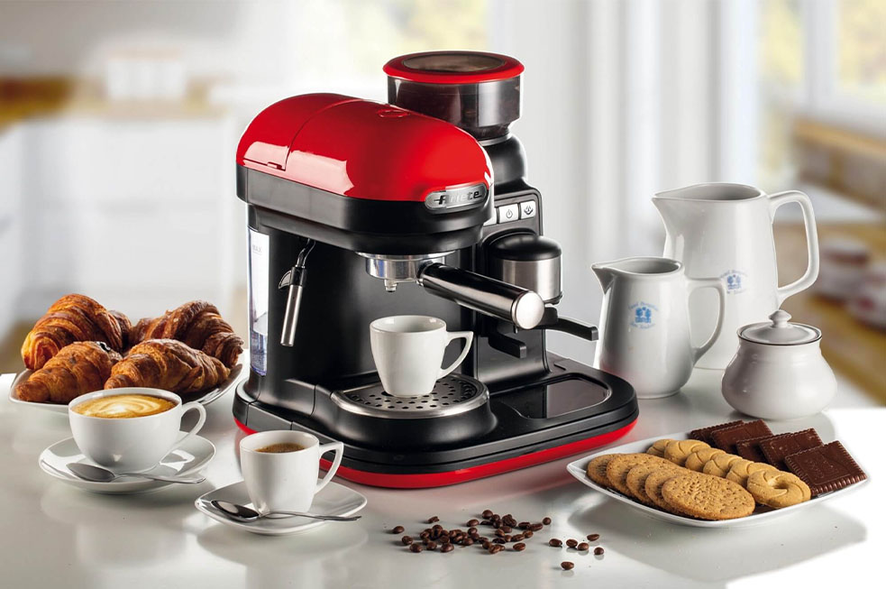 Ekspres do kawy Ariete Espresso Moderna 1318/00 - Czerwony
