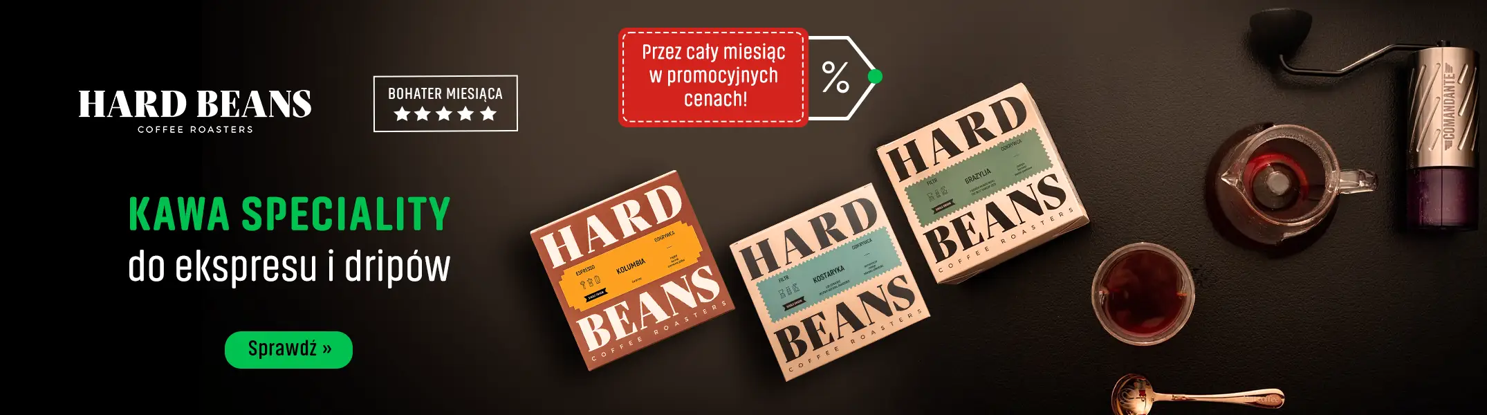 Bohater miesiąca Hard Beans Coffee Roasters
