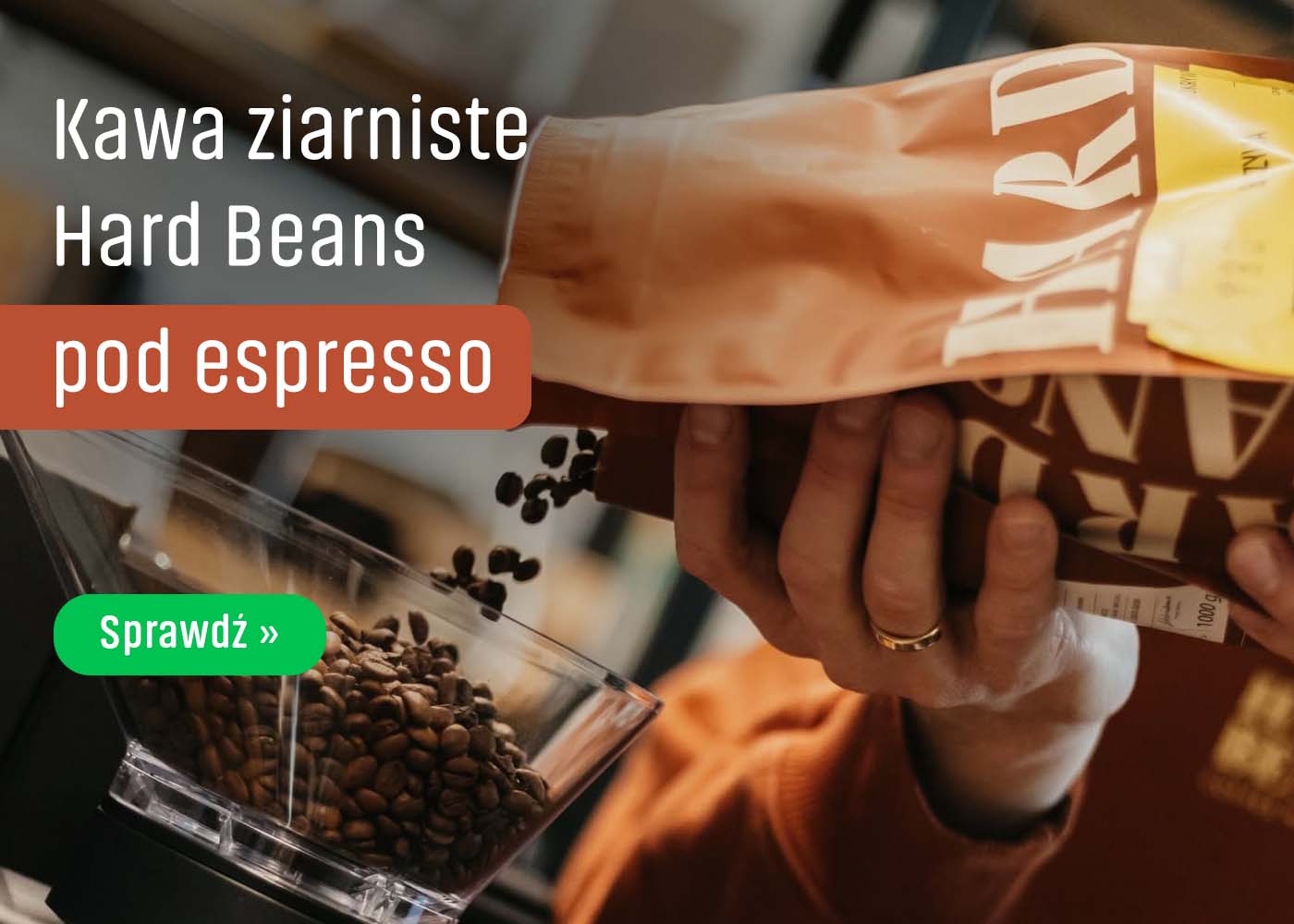 Kawy HARD BEANS do espresso