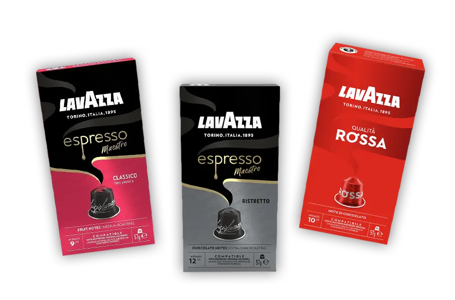 Kawy kapsułki Lavazza