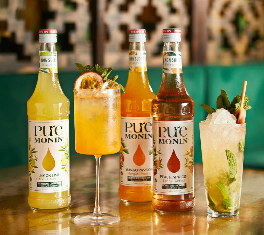 PURE by MONIN - więcej smaku dla zwykłej wody