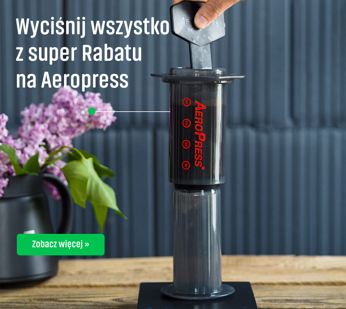 Wyciśnij wszystko z super rabatu na Aeropress