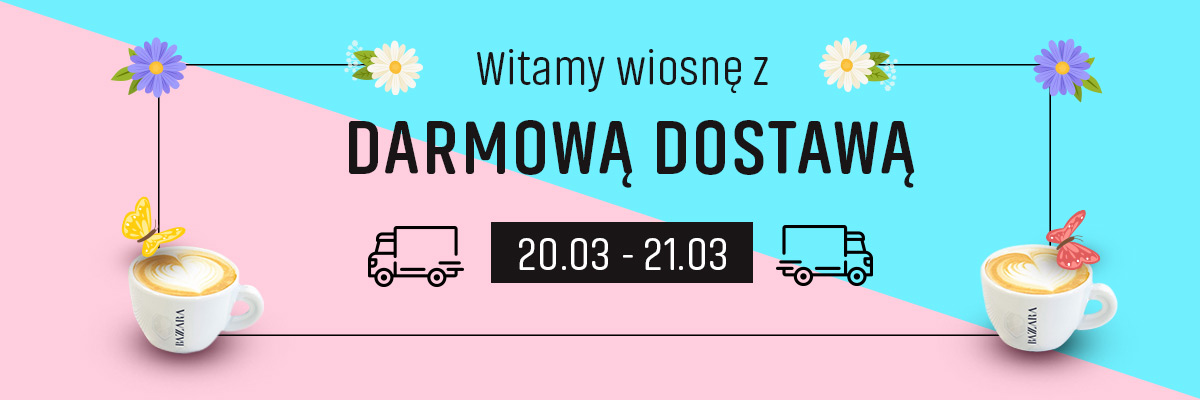 Darmowa dostawa w Konesso w dniach 20.03 - 21.03