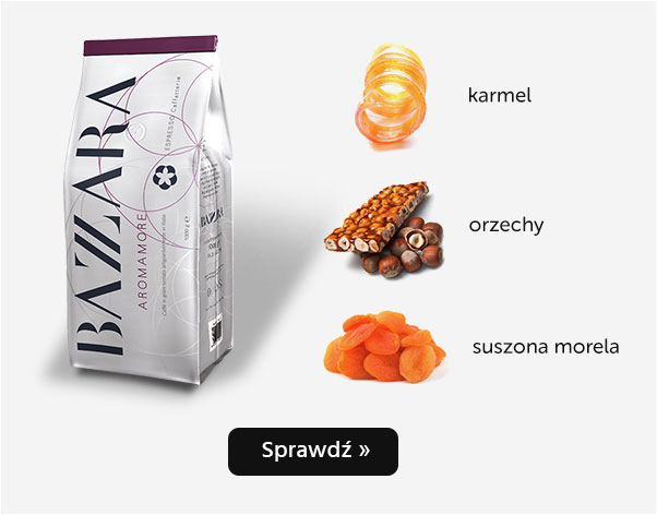 
                                        KAWA ZIARNISTA BAZZARA AROMAMORE 1KG