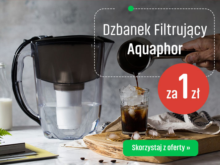 DZbanek filtrujacy Aquaphor za 1 zł