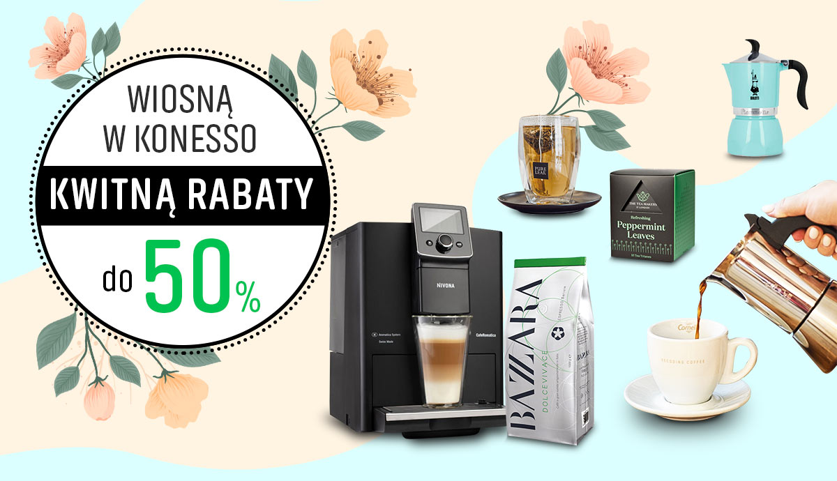 Wiosną w Konesso kwitną rabaty do 50%