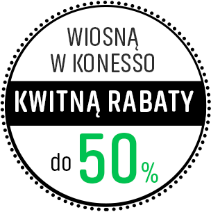 Wiosną w Konesso kwitną rabaty do 50%