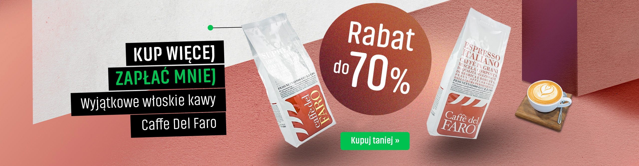 Caffee Del Faro z rabatem do nawet -19%