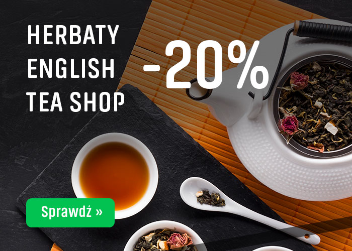 Herbaty 
                    English Tea Shop -20%