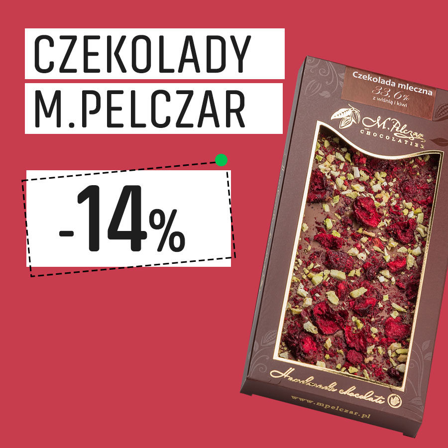 Czekolady M.Pelczar -14% Taniej