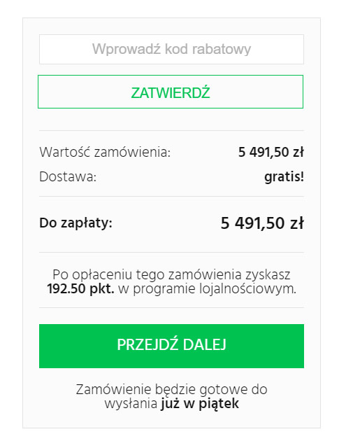 3. Dokończ zakupy