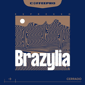 KAWA ZIARNISTA COFFEEPRO ESPRESSO BRAZYLIA 1KG
