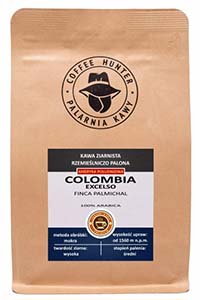 KAWA ZIARNISTA COFFEE HUNTER KOLUMBIA EXCELSO FINCA PALMICHAL 1KG